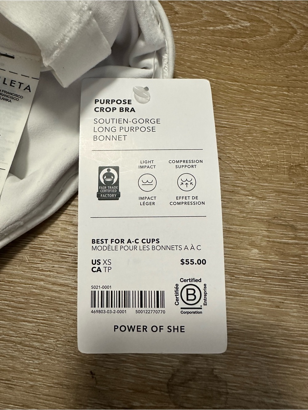 Athleta Purpose Crop Bra - Picture 8 of 8